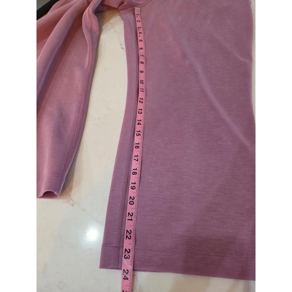Lululemon Softstreme Cropped Pant 12 Velvet Dust High-Rise Straight Yoga LW6BZXS